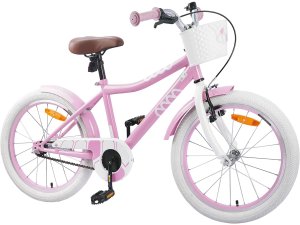 vidaXL vidaXL Rower Dziecięcy 18 Cali dla dzieci w wieku 5-7 lat Jasny róż 2