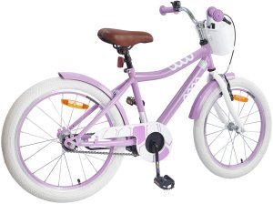 vidaXL vidaXL Rower Dziecięcy 18 Cali dla dzieci w wieku 5-7 lat Fioletowy 3