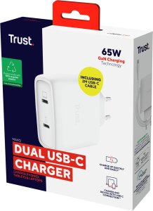 Ładowarka Trust Maxo 2x USB-C 3 A (25526) 7