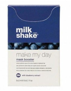Milk Shake Set, Milk Shake, Make My Day, Blueberry, Hair Serum, For Colour Protection, 6 pcs, 3 ml For Women 2