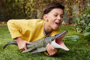 Figurka Mattel JURASSIC WORLD Mozazaur Atak paszczą JJP80 /1 2