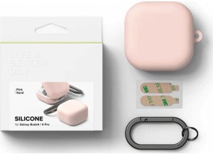Ringke RINGKE SILICONE SAMSUNG GALAXY BUDS 4 / 4 PRO PINK SAND 2