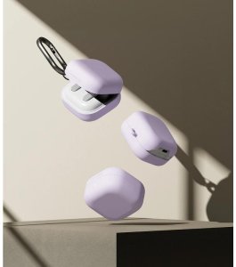 Ringke RINGKE SILICONE SAMSUNG GALAXY BUDS 4 / 4 PRO LIGHT PURPLE 2