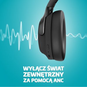 Słuchawki Lamax Słuchawki bezprzewodowe LAMAX MuseComfort1 ANC z redukcją hałasu | BT 5.4 2