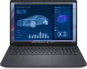 Laptop Dell Dell Pro Max 16 MC16255/AMD Ryzen 7 350/32GB/512GB/RTX PRO 500 6GB/FgrPr & SmtCd/FHD Cam & Mic/16.0" FHD+/Backlit Kb/6 Cell/130W/W11Pro/3YPS 9