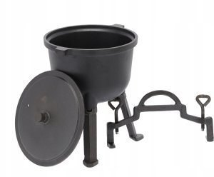 Chomik Kociołek myśliwski żeliwny 5L 3