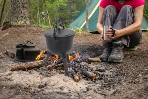 Chomik Kociołek myśliwski żeliwny 5L 4