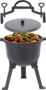 Chomik Kociołek myśliwski żeliwny 5L 7