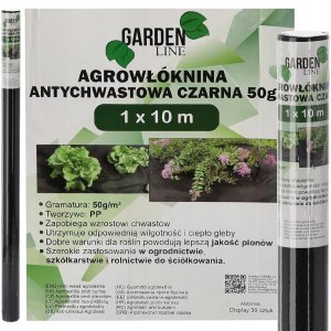 Chomik Agrowłóknina 1x10m czarna 3