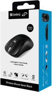 Mysz Sandberg Wireless Mouse Saver Black 6