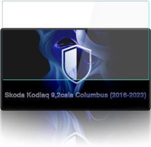 Nawigacja GPS 3MK Skoda Kodiaq Columbus 2016-23 - 3mk TechWrap Matte Center Display 2