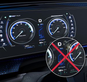 Nawigacja GPS 3MK VW Golf VIII 2024- 12,9cali - 3mk TechWrap Matte Center Display 5