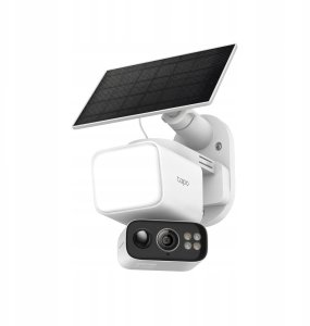 Kamera IP TP-Link Tapo C615F KIT zewnętrzna kamera z reflektorem panel słoneczny (3MP, 2K, 1296p, IR, WiFi, micro SD card, IP65) 3