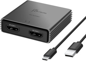 j5create j5create Rozdzielacz HDMI™ 2.1 8K 2-kierunkowy 2