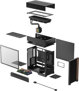 Obudowa Deepcool DeepCool CL6600 Desktop Czarny 12