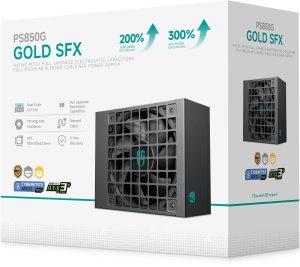 Zasilacz Deepcool DeepCool PS850G moduł zasilaczy 850 W 20+4 pin ATX ATX Czarny 7