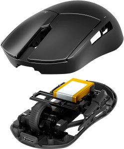 Mysz be quiet! be quiet! Dark Perk | Sym myszka Gaming Po prawej stronie RF Wireless + USB Type-C Optyczny 32000 DPI 7