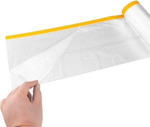 Folia malarska Neo Folia malarska 2,7 m x 15 m z taśmą o szerokość 1,5 cm 34