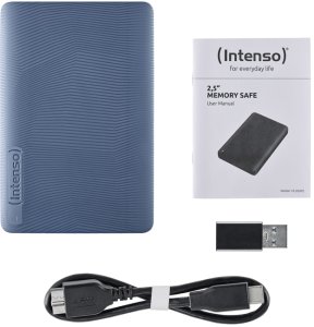 Dysk zewnętrzny HDD Intenso External HDD INTENSO 2000 GB Colour Blue 6029585 6