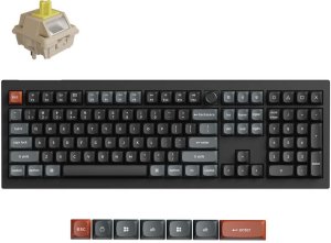 Klawiatura Keychron V6 Ultra 8K Keychron Silk POM Switch Banana (V6U-D4) 2