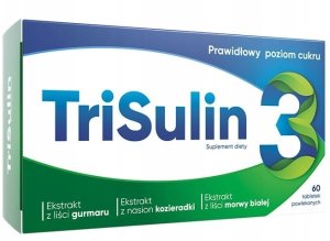 Mega Food TRISULIN_Tabletki ze składnikami wspomagającymi utrzymać prawidłowy poziom cukru we krwi suplement diety 60 tabletek 2