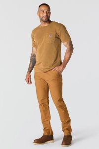 Carhartt Koszulka Carhartt Irvine Garment BROWN 210