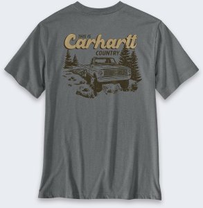 Carhartt WIP Koszulka Carhartt Irvine Truck WEATHERED ASH HEATH 87