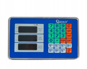 TOGO GEKO WAGA PLATFORMOWA 150kg LCD 7