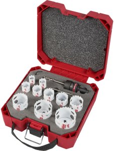 Delphi Tools MILWAUKEE OTWORNICE HOLEDOZER QUICKLOCK ZESTAW 13 szt. 2