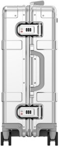 Ninetygo Walizka kabinowa NINETYGO Metal 55cm srebrna 2
