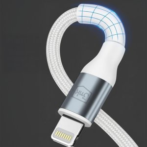 Kabel USB 3MK USB-C - Lightning 3 m Biały 2