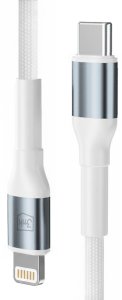 Kabel USB 3MK USB-C - Lightning 3 m Biały 4