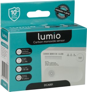 Czujnik czadu autonomiczny LUMIO , 3xAA 3