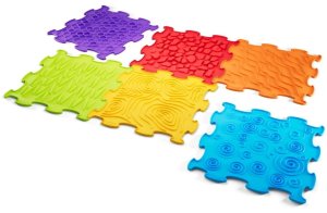 Meli BiBi Sensory Mats 12 el. - maty sensoryczne dla dzieci 6m+ EDUKAMP 3