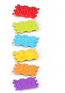 Meli BiBi Sensory Mats 12 el. - maty sensoryczne dla dzieci 6m+ EDUKAMP 5