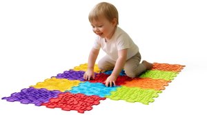 Meli BiBi Sensory Mats 12 el. - maty sensoryczne dla dzieci 6m+ EDUKAMP 6