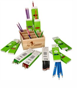 Jolly Jolly Supersticks Classic 144 szt. - duży zestaw kredek w drewnianym boxie 5+ EDUKAMP 5