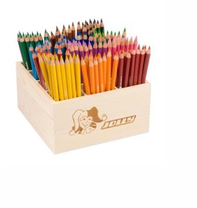 Jolly Jolly Supersticks Classic 144 szt. - duży zestaw kredek w drewnianym boxie 5+ EDUKAMP 6