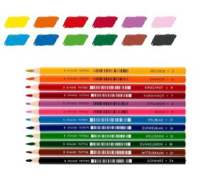 Jolly Jolly Supersticks Classic 144 szt. - duży zestaw kredek w drewnianym boxie 5+ EDUKAMP 7