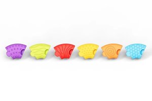 Meli Soft BiBi Sensory Puzzle Circle - układanka sensoryczna 6m+ EDUKAMP 5