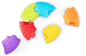 Meli Soft BiBi Sensory Puzzle Circle - układanka sensoryczna 6m+ EDUKAMP 6