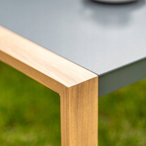 kontrast Zestaw Mebli Ogrodowych DUISBURG Sofa Fotel Stolik ANTRACYT / BRĄZOWY 7