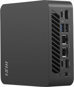 Komputer MSI MSI PC Cubi Z AI 8M-008BEU, R5 8645HS, N/A, N/A SSD, N/A, No OS, Black 11