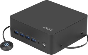 Komputer MSI MSI PC Cubi Z AI 8M-008BEU, R5 8645HS, N/A, N/A SSD, N/A, No OS, Black 13