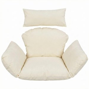 ProGarden Fotel wiszący Kokon ze stelażem 195CM brązowy 120KG (852227) 5