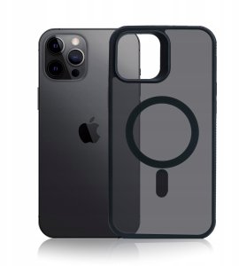 3mk Apple iPhone 12 Pro Max - Hardy Hazy MagCase Black 4