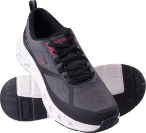 Buty trekkingowe męskie hitec Męskie buty Hi-tec JUVAL dark grey/black/red rozmiar 44 5