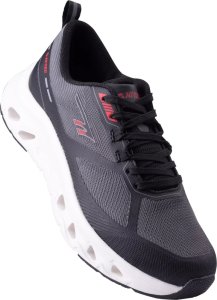Buty trekkingowe męskie hitec Męskie buty Hi-tec JUVAL dark grey/black/red rozmiar 41 6