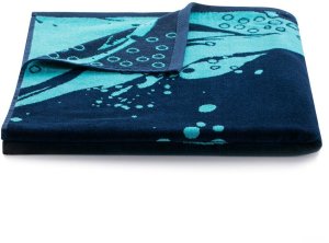 Decoking Duży ręcznik plażowy TURTLE 90x180 granatowy frotte DecoKing 5