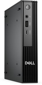 Komputer Dell DELL Pro QCM1250 Intel Core i3 i3-14100T 16 GB DDR5-SDRAM 512 GB SSD Windows 11 Pro Micro PC Mini PC Czarny 2